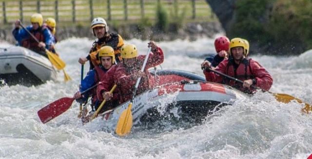  Rafting on the rivers of the Valle d'Aosta 